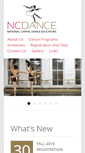 Mobile Screenshot of ncdance.ca